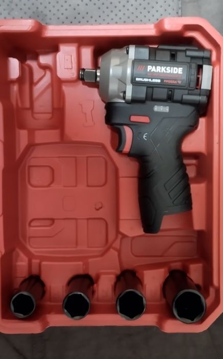 Pistola de impacto Parkside Performance a bateria 12v