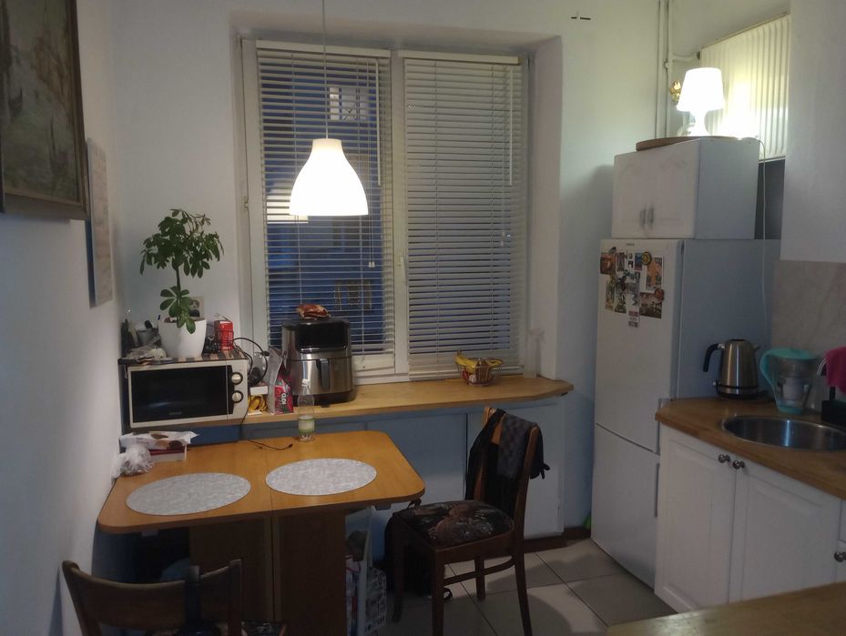 Duży pokój z balkonem na klimatycznej Saskiej Kępie - tuż obok Centrum