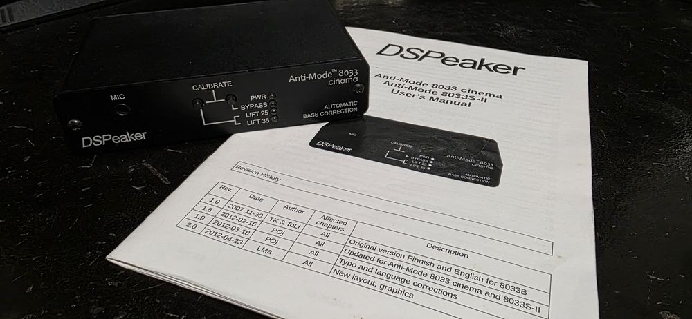 DSPeaker Anti-Mode 8033 equalizador  para subwoofer