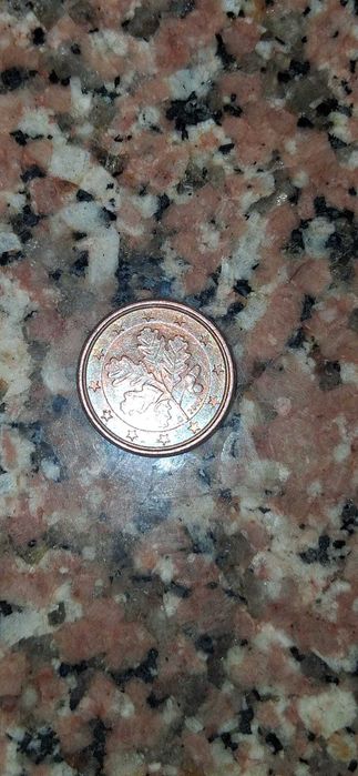 Moeda 1 cêntimo 2002 letra G