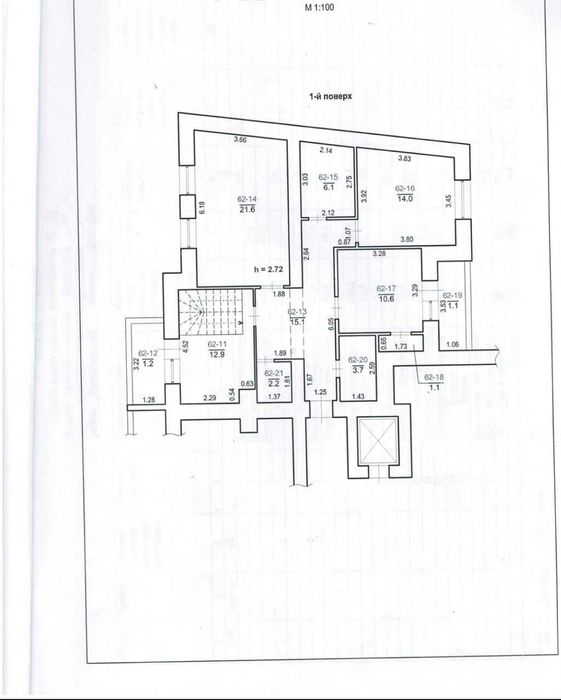 Продаж приміщення з ремонтом 226 м² в Новобудові вул. Зелена