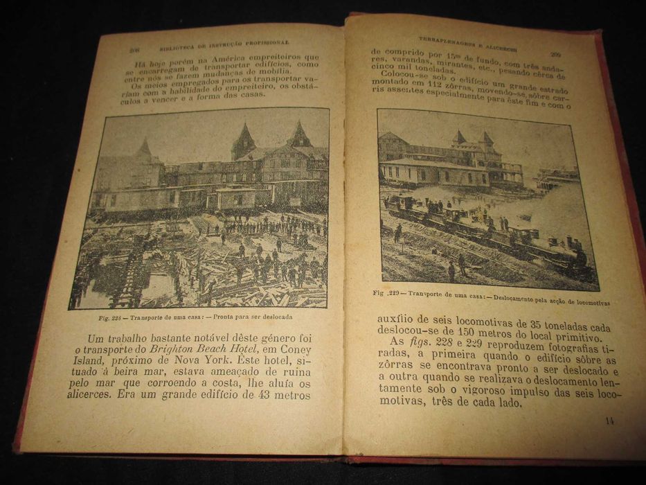Livro Terraplenagens e Alicerces Biblioteca Instrução Profissional