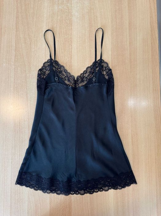 Шовкова майка з мереживом INTIMISSIMI