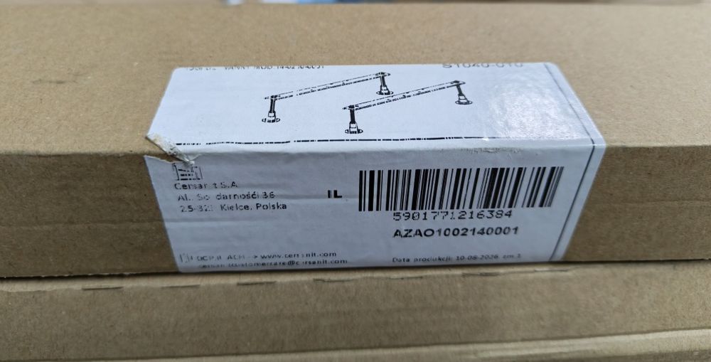 Продам акрилову ванну Cersanit MiTo red 140×70