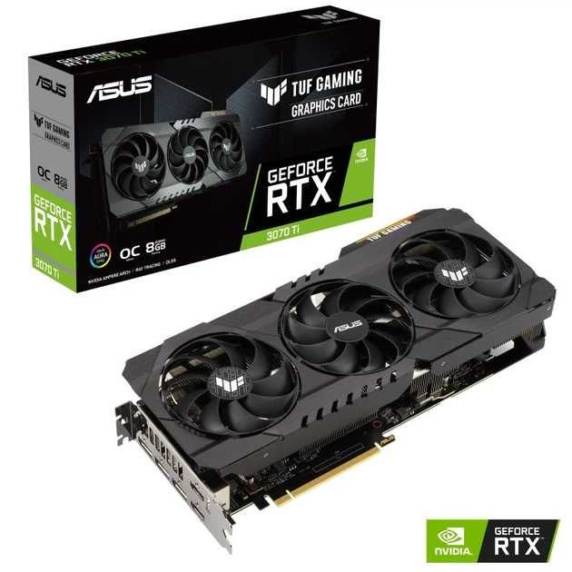 Відеокарта GeForce RTX 3070 Ti 8GB GDDR6X ASUS TUF Gaming OC