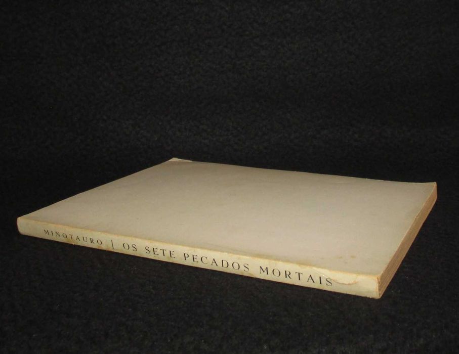 Livro Os Sete Pecados Mortais Autografado