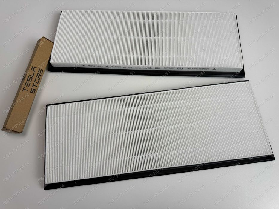 Фільтр HEPA 1658375-00-А Tesla Model Y (ОРИГІНАЛ, новий) комплект