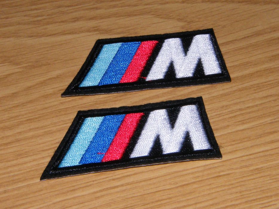 Emblemas Bordados Símbolos BMW M | NOVOS
