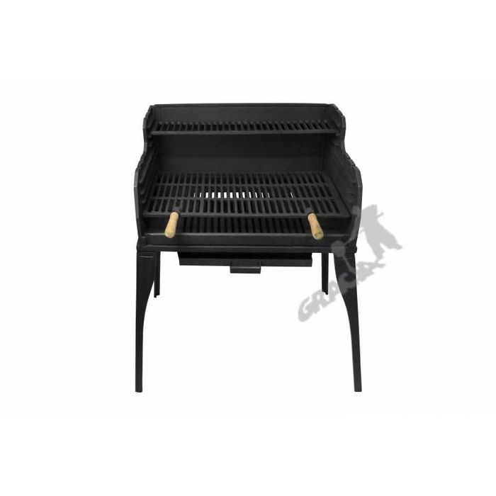 Grill żeliwny rodzinny - 4 wysokości od 31 cm do 113 cm, same żeliwo