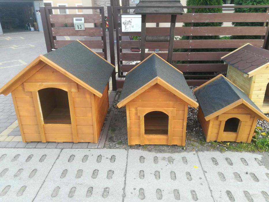 Buda dla psa do kolan XL dostawa ocieplana papa