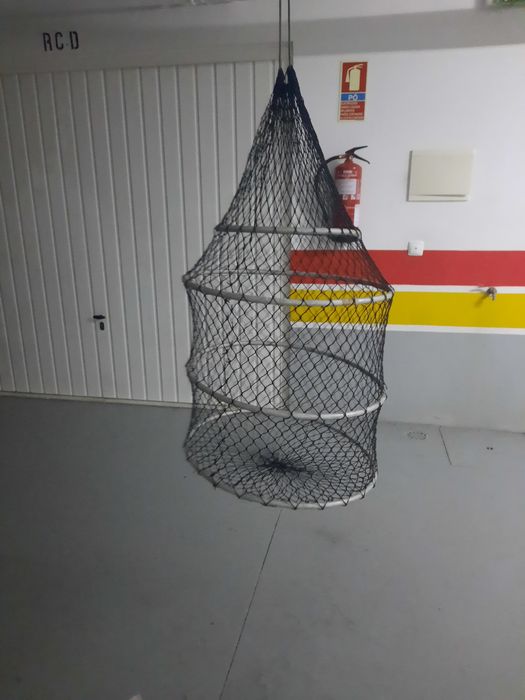 Covo, gaiola, saco, rede de pesca