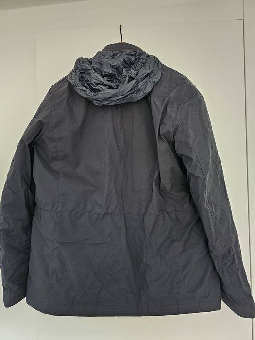 Casaco Massimo Dutti Homem — Impermeável e Forrado, Azul Escuro, M/L