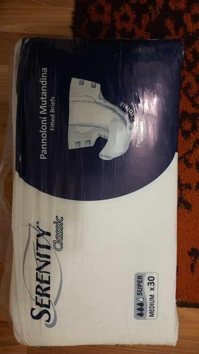 Памперсы (підгузники) для взрослых размер М