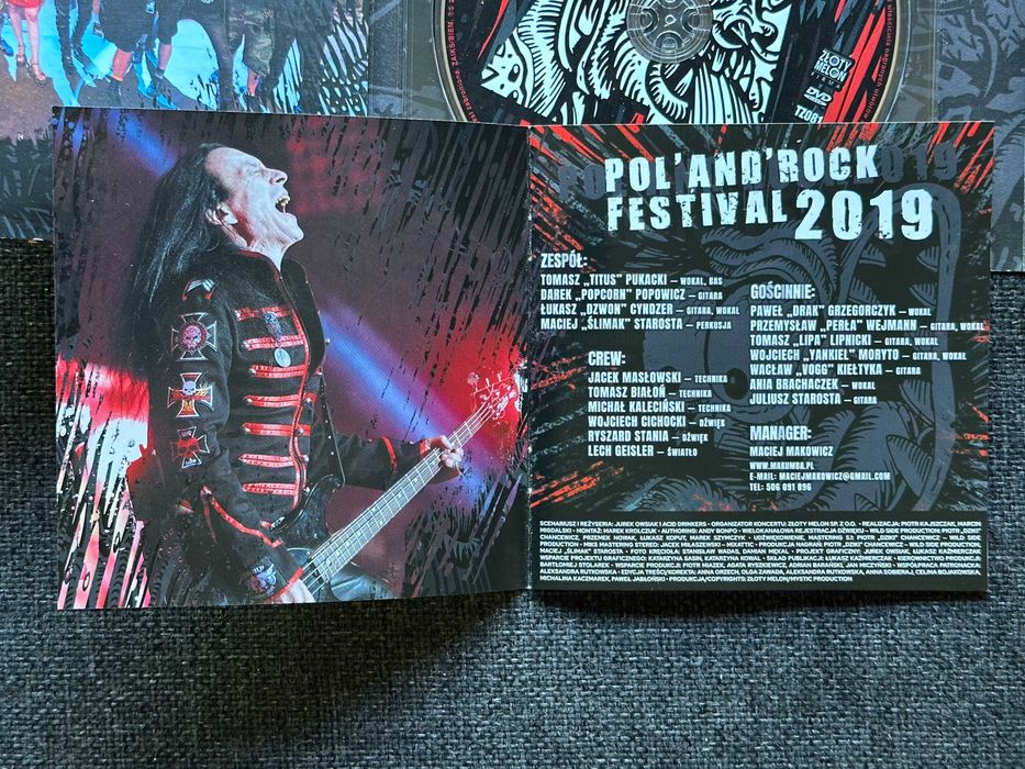 2xCD 2xDVD Acid Drinkers - Live 2014 & 2019
