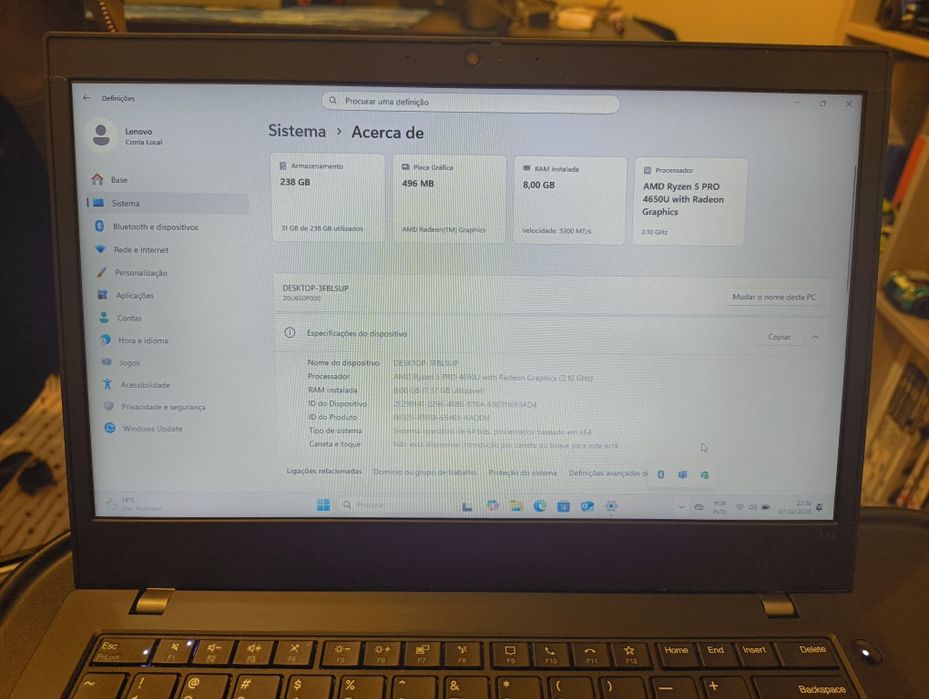 Lenovo ThinkPad L14 Gen 1