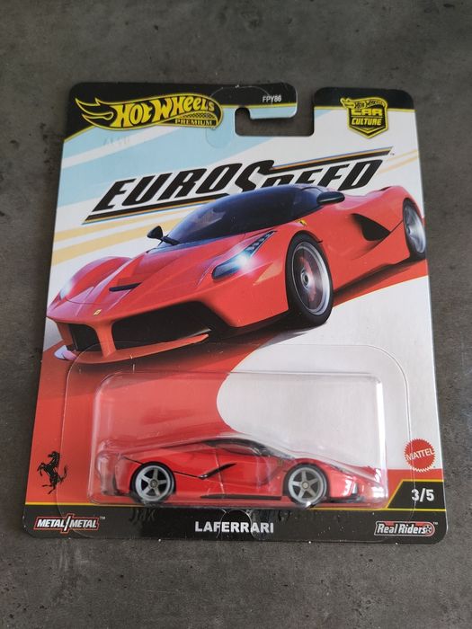 Ferrari LaFerrari Euro Speed Car Culture Hot Wheels Premium