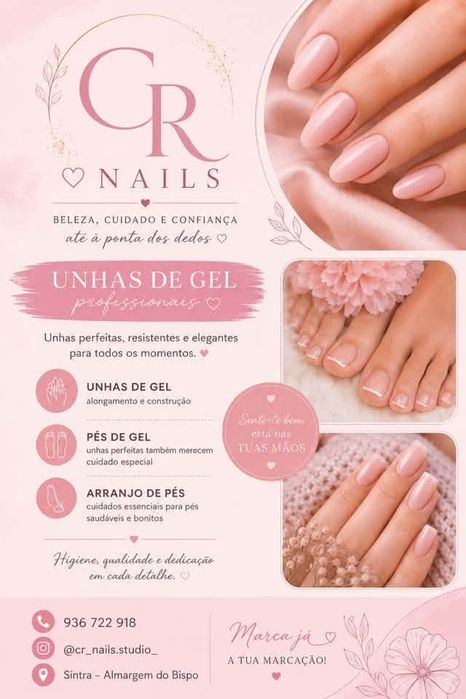 Gel Nails in Almargem do Bispo