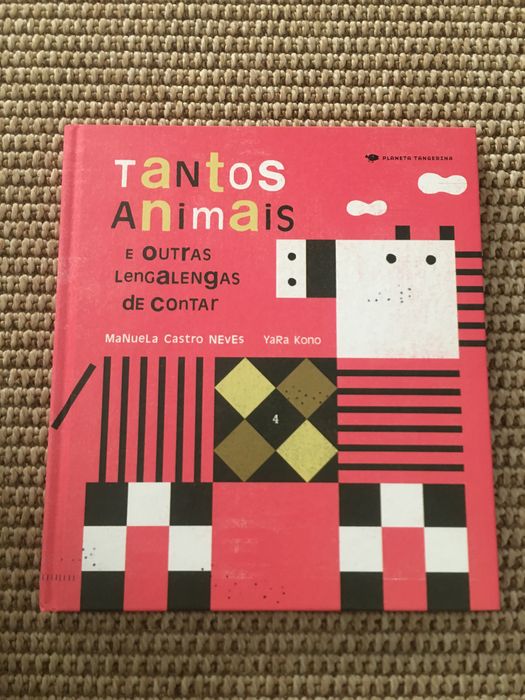 Livro para crianças, tantos animais