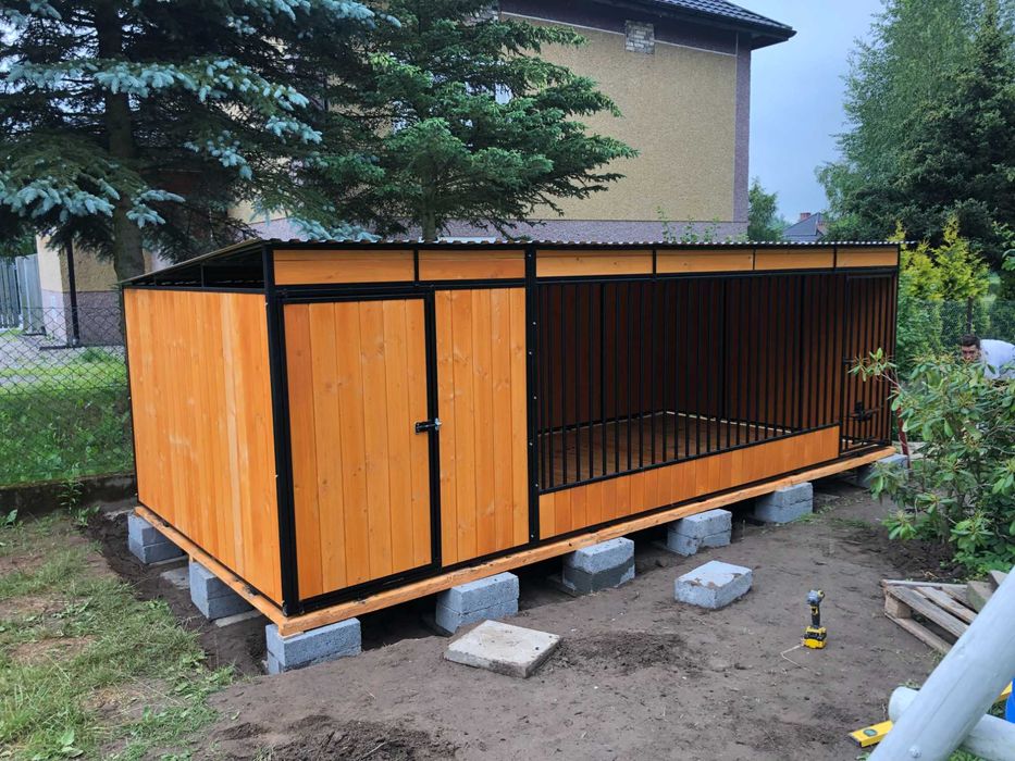 Kojec dla psa + schowek , Różne wymiary SZEROKIE ZASTOSOWANIE.