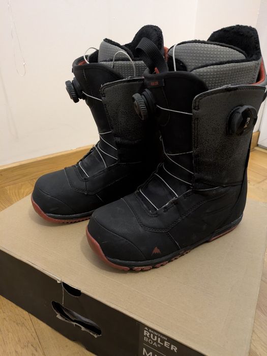 Burton Ruler 42 double BOA buty snowboardowe męskie snowboard czarne