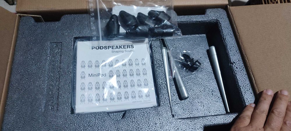 Colunas MiniPod - Podspeakers - Scandyna MK4