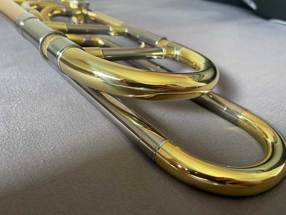 Trombone de Tenor Jupiter JSL-636R-O | Campânula Rose Brass | Como Novo