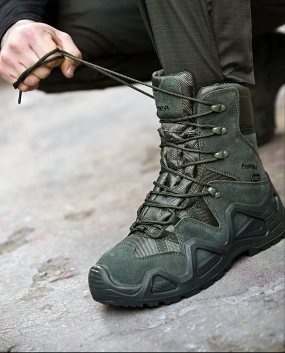 Високі трекінгові берці Лова Олива  Lowa Zephyr GTX® HI Olive