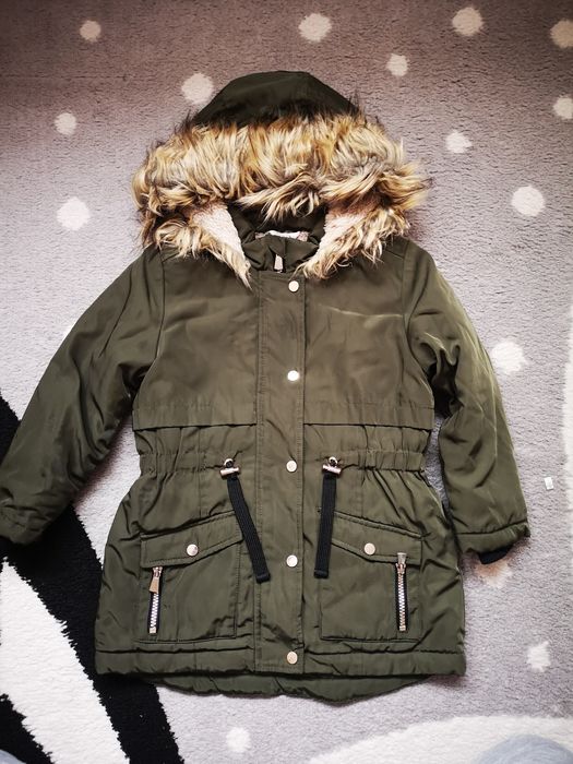 Kurtka dla dziewczynki, parka