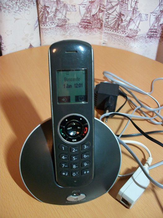 Cordless Landline Telephone, Silver Crest, Cocoon 110564730235382913124