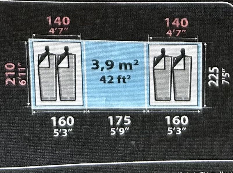 Tenda Quechua Seconds Family 4.2
