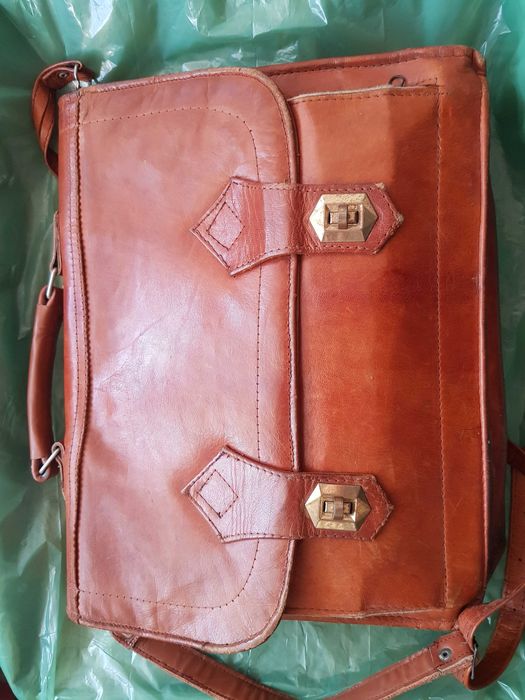 Aktówka, teczka, torba, neseser z czasów PRL, vintage - rekwizyt