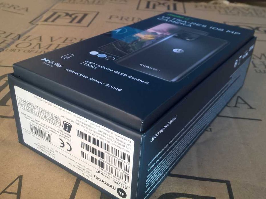 Nowa G72 8/256G AMOLED-6.6"120Hz 8x2.2GHz 108Mp HDR+ NFC 5000mA Gw.2L