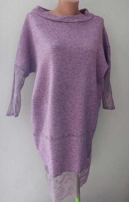 Сукні трикотажні  р.50-52 .Р.46 Шаль сіра.іі