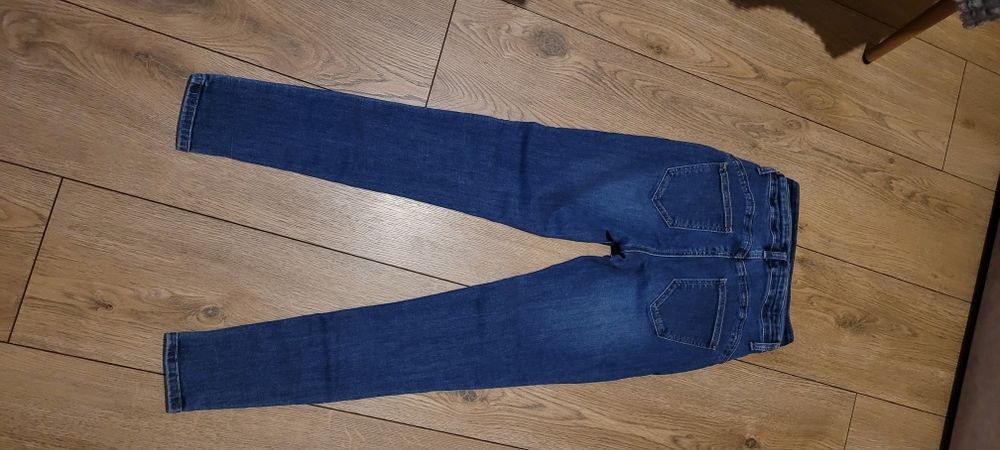 Spodnie XS/S z wysokim stanem