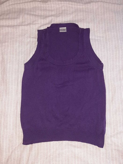 Kamizelka bezrękawnik sweterek S