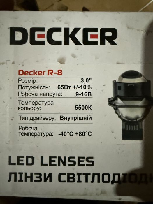 Светодиодные Led линзы DECKER