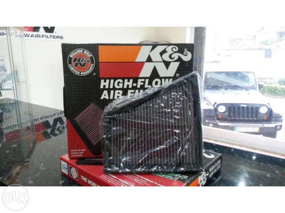 Filtros de Ar K&N Cónicos Caixa Universais e Kits Limpeza