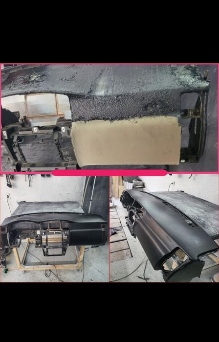 Реставрація, перетяжка панелей (торпедо) , перетяжка стелі , карт