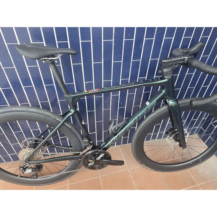 Merida com 105 di2 e rodas carbono nova