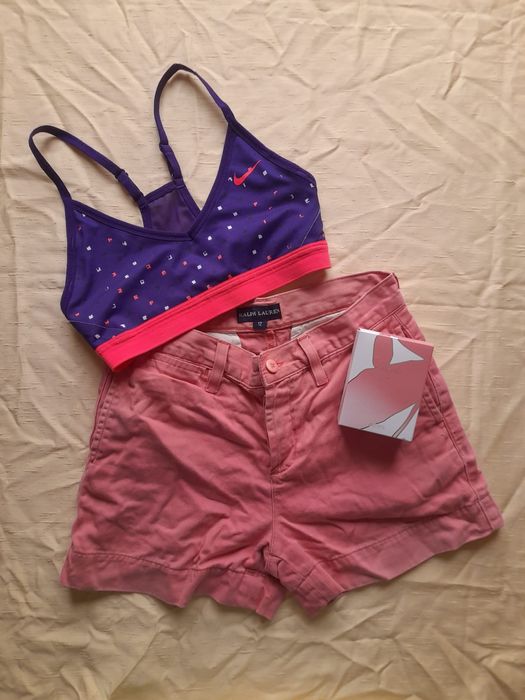 Conjunto 3 artigos, Lauren Ralph, Nike e perfume Zara