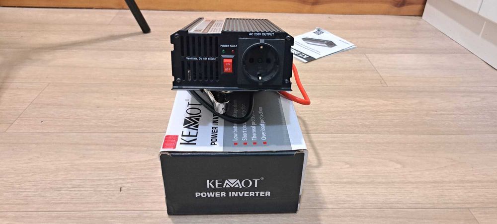 KEMOT 3163-інвертор, перетворювач напруги 12 вольт 220 вольт, 1 кВт.