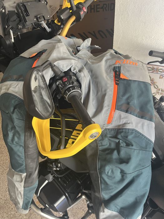 Klim carlsbad calças de mota aventura goretex