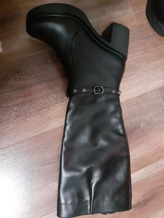 Сапоги  сапожки 40 натуральная кожа шкіра зимові