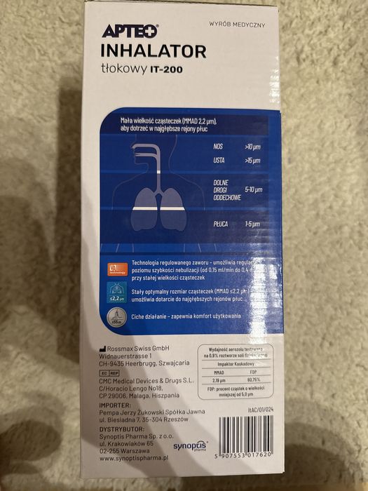 Inhalator tlokowy IT-200 APTEO
