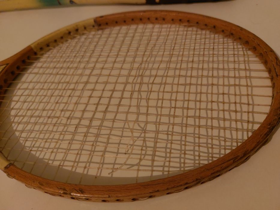 Rakietki, paletki do badmintona, lata 70