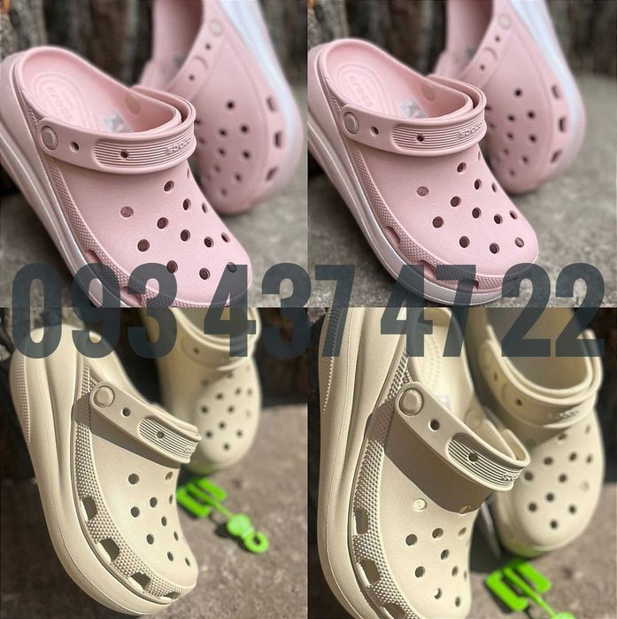 Crocs Classic Crush на Платформі Жіночі КроксиСабо Crocs Classic Crush