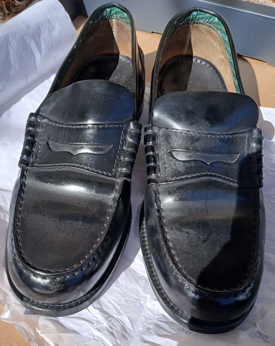Mocassins pretos formais YUCCA n.º 43 com pouco uso — a ¼ do preço!