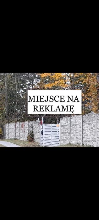 Wynajmę nośnik reklamowy dwustronny  36m² powierzchni