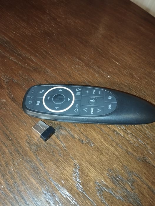 Backlit voice air remote mouse