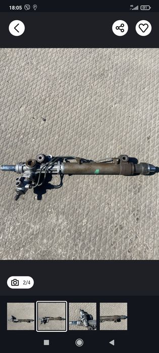 Рульова рейка на Toyota land cruiser 100